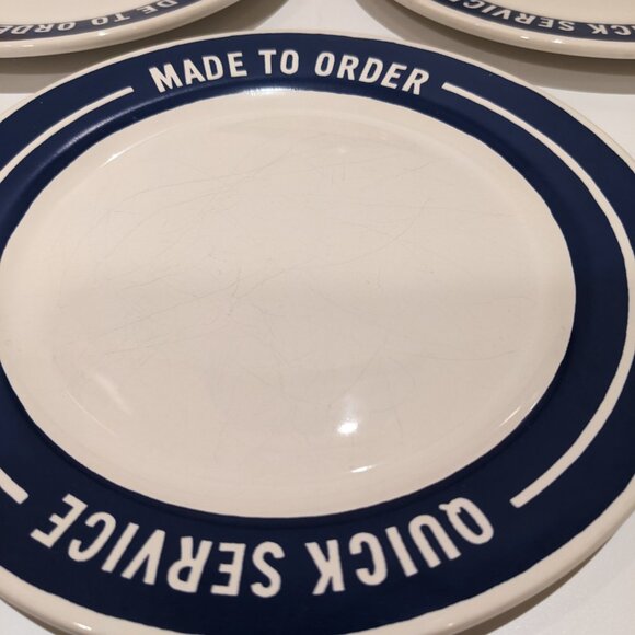 Vintage Kate Spade x Lenox Diner-Style Plates – Set of 4 - Picture 5 of 7
